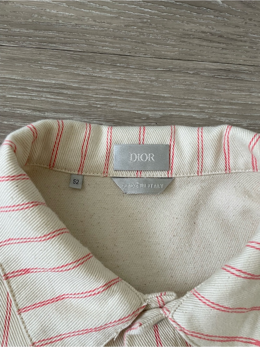 Dior striped button down jacket - Picture 4 of 7